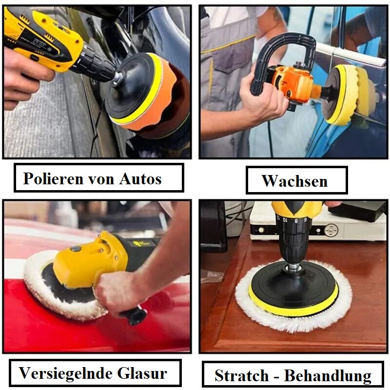 Polierset, Polierschwämme