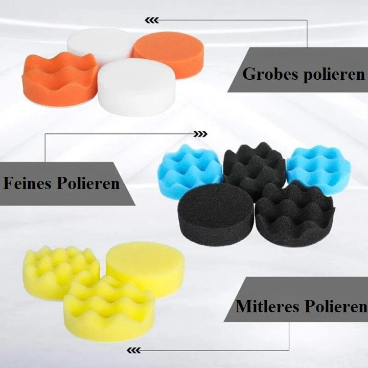 Polierset, Polierschwämme