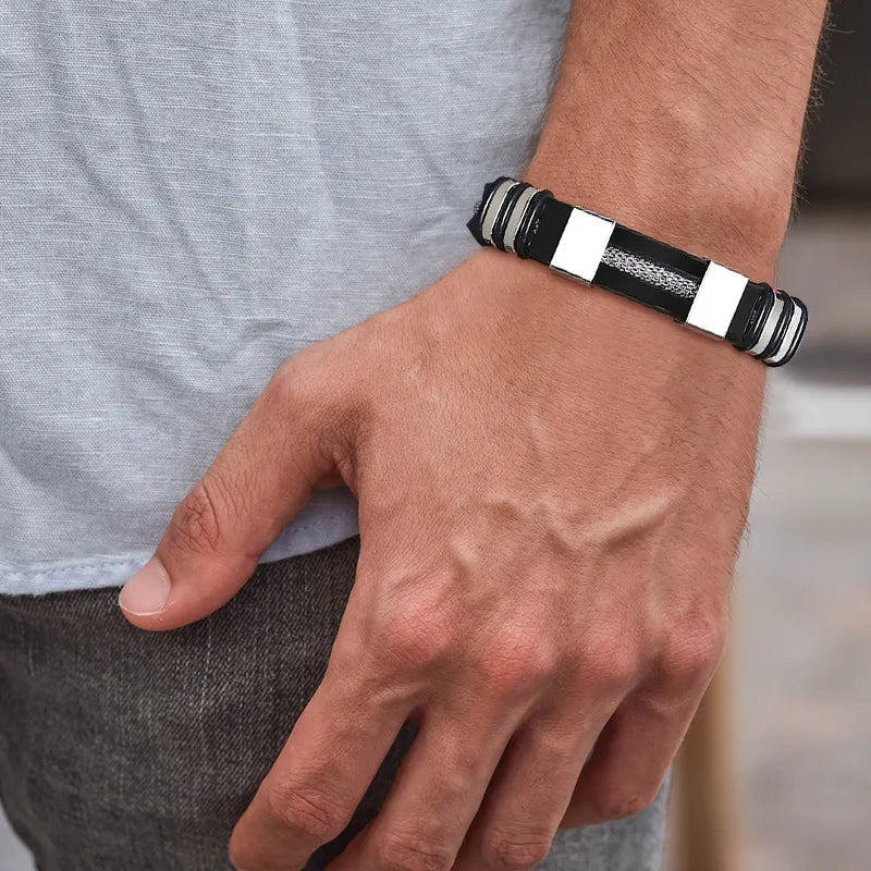 VNOX Design Armbänder für Männer