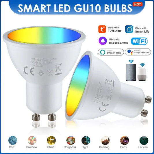 LED-Leuchte RGB CW GU10 WIFI Smart
