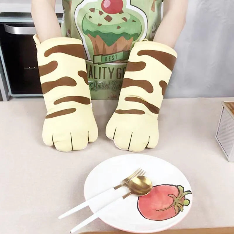 Katzenkralle Backhandschuhe