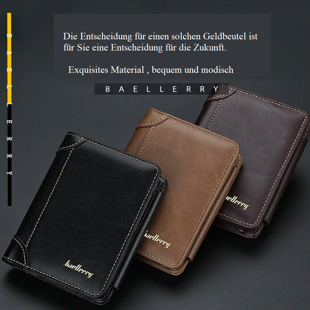 Hochwertige Leder Brieftasche