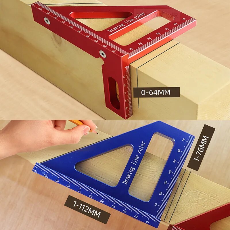 Winkelmesser quadratisch