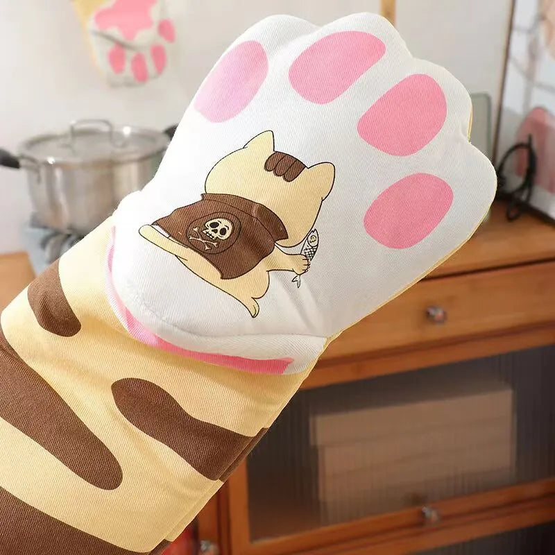 Katzenkralle Backhandschuhe