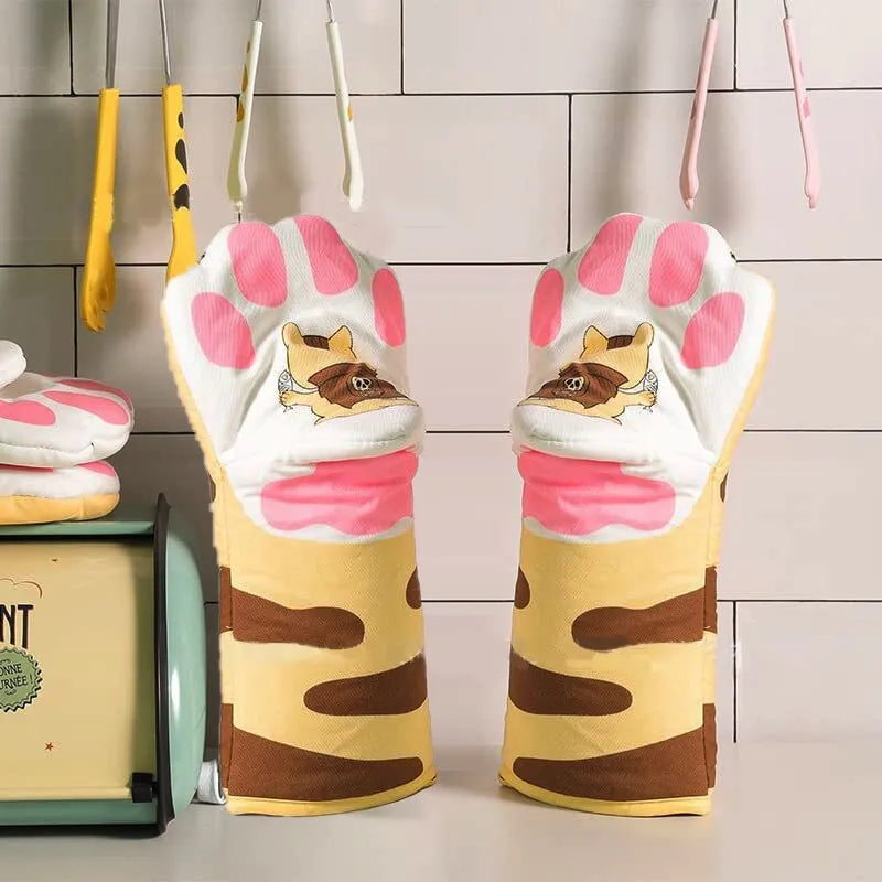 Katzenkralle Backhandschuhe