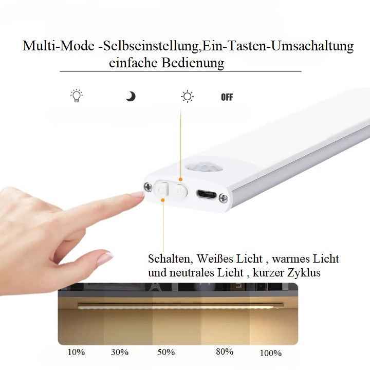 Schrankleuchte mit Bewegungsmelder