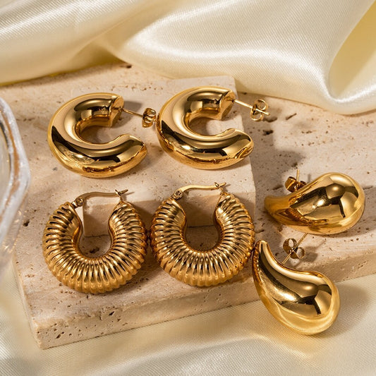 3 unterschiedliche Ohrringsets