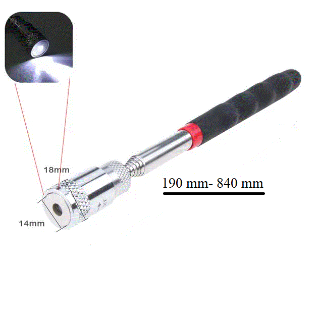 Tragbares Mini-Teleskop-Magnet-Aufnahmewerkzeug