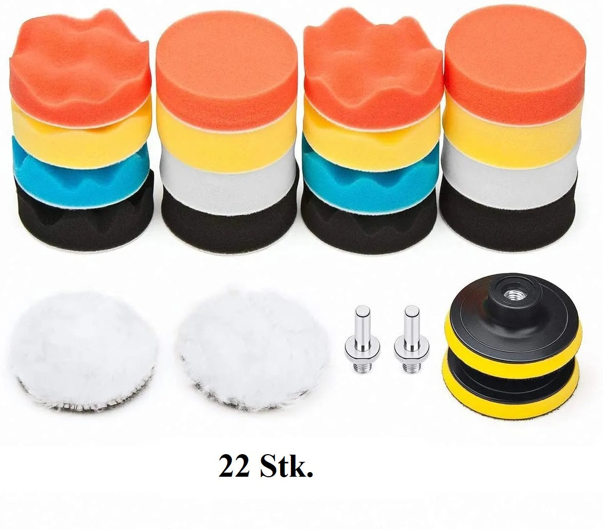 Polierset, Polierschwämme