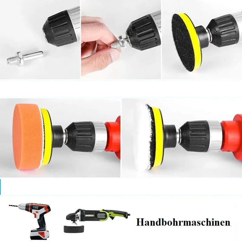 Polierset, Polierschwämme