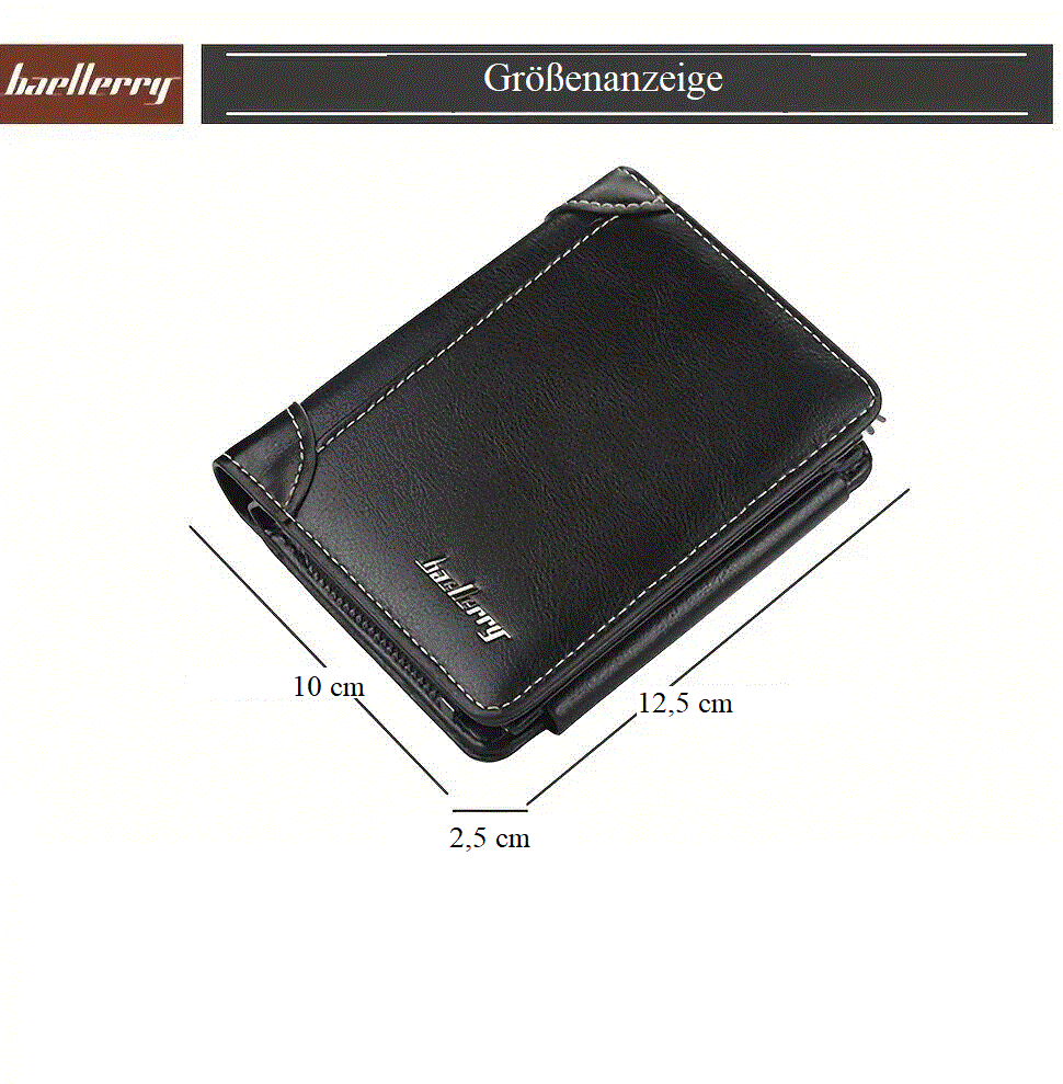 Hochwertige Leder Brieftasche